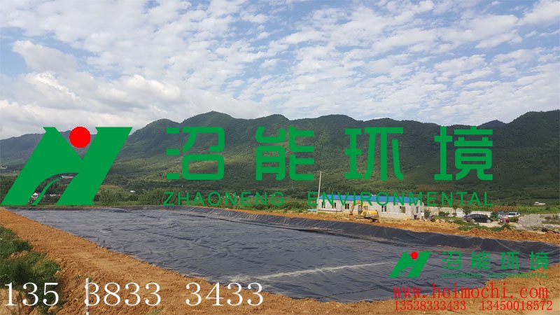 黑膜沼气池 黑膜沼气工程厂家