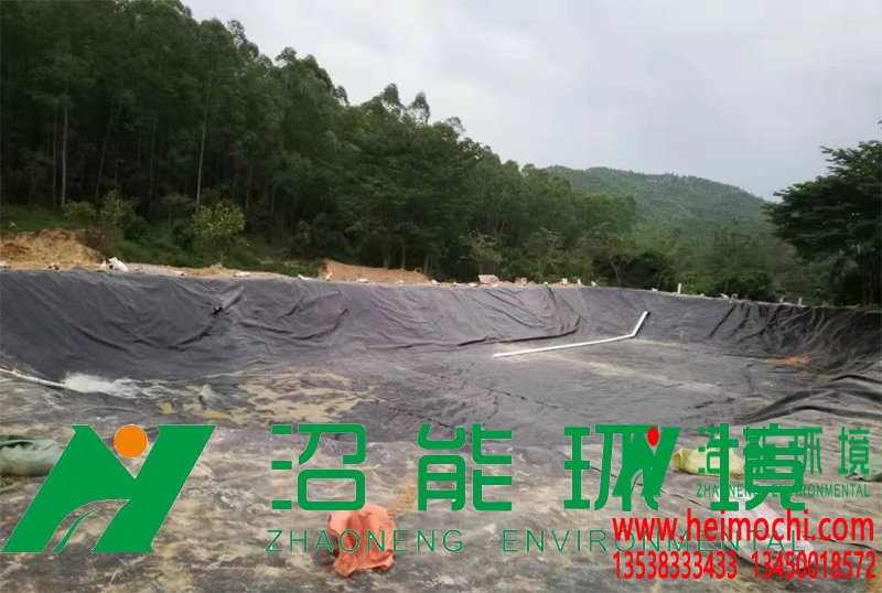 惠州惠阳区3500立方黑膜沼气工程 黑膜沼气池 沼气厌氧工艺