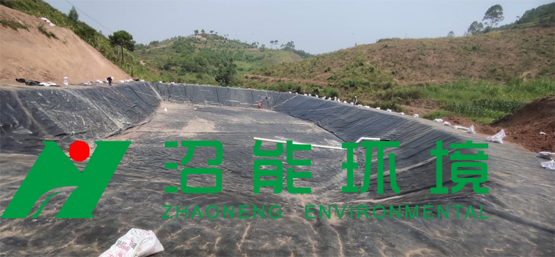广西南宁横县5000立方黑膜沼气工程 黑膜沼气池 厌氧发酵养殖污水处理