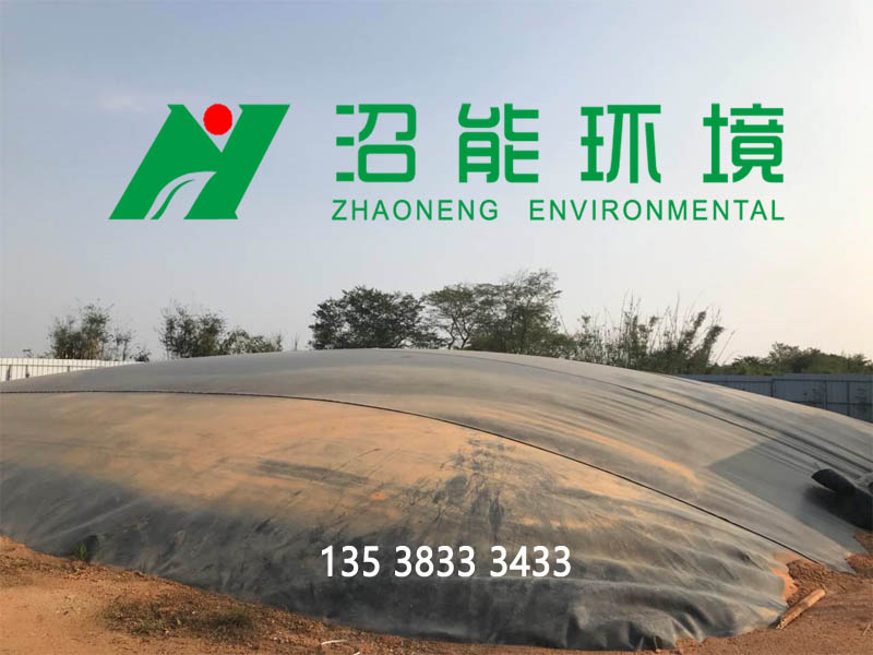 广东揭阳揭西金和3000立方黑膜沼气池 黑膜沼气工程成功案例