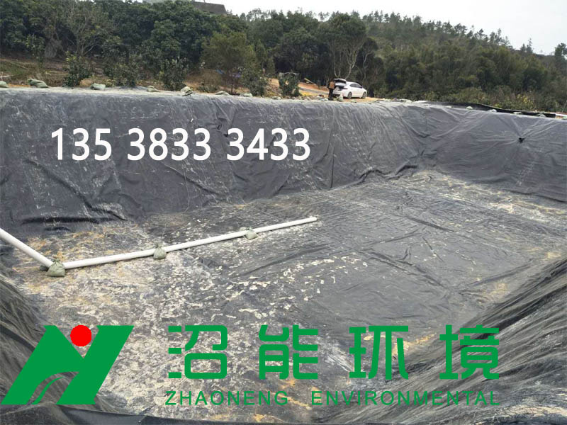 广东惠州惠东多祝黑膜沼气工程 黑膜沼气池成功案例
